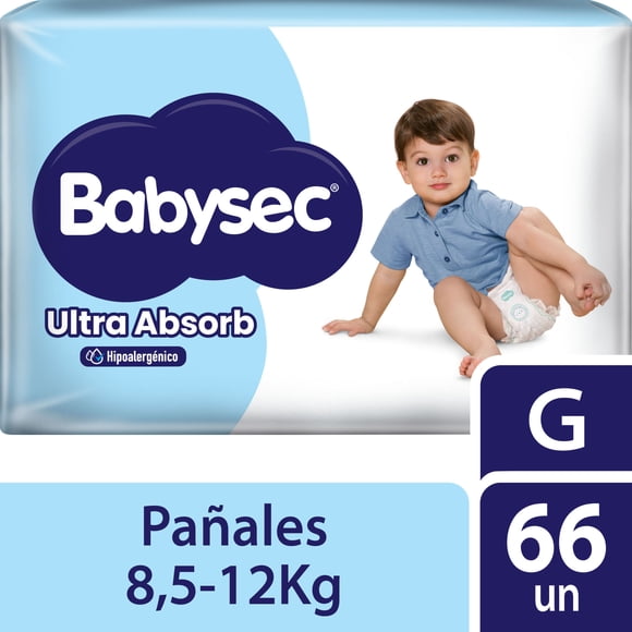 Pañales Babysec Ultra Absorb G