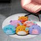 thumbnail image 4 of Squishmallows Alfombra Redonda de Felpa Coral, Antideslizante, No Desprende Pelusas, Lavable y Duradera para Salón, Dormitorio y Habitación de Niños 60cm, 4 of 6