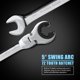 thumbnail image 4 of Llave de carraca LOSCHEN 14 mm de cabeza flexible, cromo‑vanadio, 4 of 6
