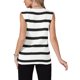thumbnail image 3 of INSPIRE CHIC Top de Tanque de Crochet para Mujeres con Rayas sin Mangas de Verano Hueco para Vacaciones Casual Chaleco XL Negro Blanco, 3 of 6