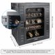 thumbnail image 2 of Estuche de Almacenamiento para Miniaturas Jucoci con Bandejas Magnéticas de Gran Tamaño, 2 of 7