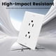 thumbnail image 3 of Receptáculo de pared ThUnderway Decorator, 15 A, blanco (paquete de 20), 3 of 7