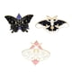 thumbnail image 5 of Juego De 3 Pines De Esmalte De Polilla De Mariposa, Decoración DIY Steampunk Para Chaquetas, 5 of 5