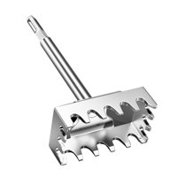 Ioensy - Cortador De Ranuras Cuadradas, Perforador De Agujeros Cuadrados Para Pared, Para Electricista, Proyecto De Bricolaje, Material Galvanizado