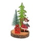thumbnail image 2 of Decoración De Mesa Navideña De Madera, Decoración De Mesa Para Vacaciones, Chimenea, Hogar, Alce, 2 of 3