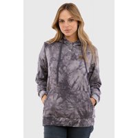 Polerón Tie-Dye Wild Mujer Gris Falcone