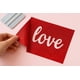 thumbnail image 3 of Vinilo Adhesivo Glitter Red, 3 of 3