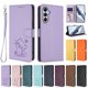 thumbnail image 3 of Funda Volteable tipo Billetera con Correa para Samsung Galaxy A25 5G, Lila Claro, 3 of 6