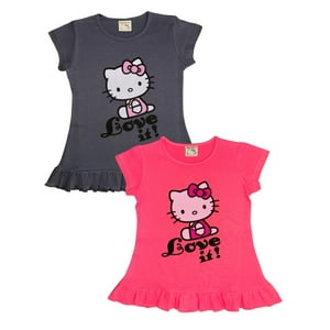 Pack 2 Poleras Niña Hello Kitty Multicolor 10