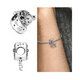 thumbnail image 3 of Charms Plata Luna y Estrellas Circones, 3 of 4