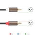 thumbnail image 5 of Cable Audio 2 Xlr Plug M A 2 Rca Profesional 1,5 Metros, 5 of 5