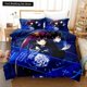 thumbnail image 1 of Kawaii Girl Cartoon Shakugan No Shana Bedding Set Anime Bed Linen Quilt Duvet Cover Sets Home Decor Size Gift Bed Sheets, 1 of 5