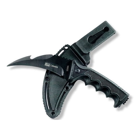 Invencible.Cl - Cuchillo Navaja Maxi Black Inferno Funda Con Grip Al00
