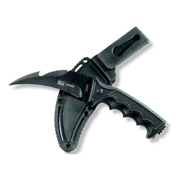 Cuchillo Navaja Maxi Black Inferno Funda Con Grip Al00