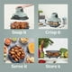 thumbnail image 3 of Ninja Air Fryer Crispi FN101SG 4L y 1.5L, 3 of 3