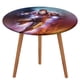 thumbnail image 1 of Iron Man-theme Fitted Round Tablecloths Elastic Edged Table Covers Waterproof Table Cloth for Kitchen Holiday Party Tables Decor 120cm, 1 of 6