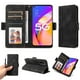 thumbnail image 1 of Carcasa FOXDOCK OPPO A74 5G de cuero PU, diseño acolchado clásico, protección contra caídas y rayones, 1 of 5