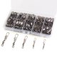 thumbnail image 3 of Accesorios de pesca MOBOREST Barrel Snap Swivel 200 piezas, 3 of 9