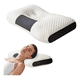 thumbnail image 3 of Pack X2 Almohada Belug Ergonómica Cervical Roro Con Memoria Algodón, 3 of 5