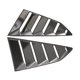 thumbnail image 3 of 1 Par Black Vent 1/4 Quarter Side Window Louver Cover para Chevrolet Camaro, 3 of 5