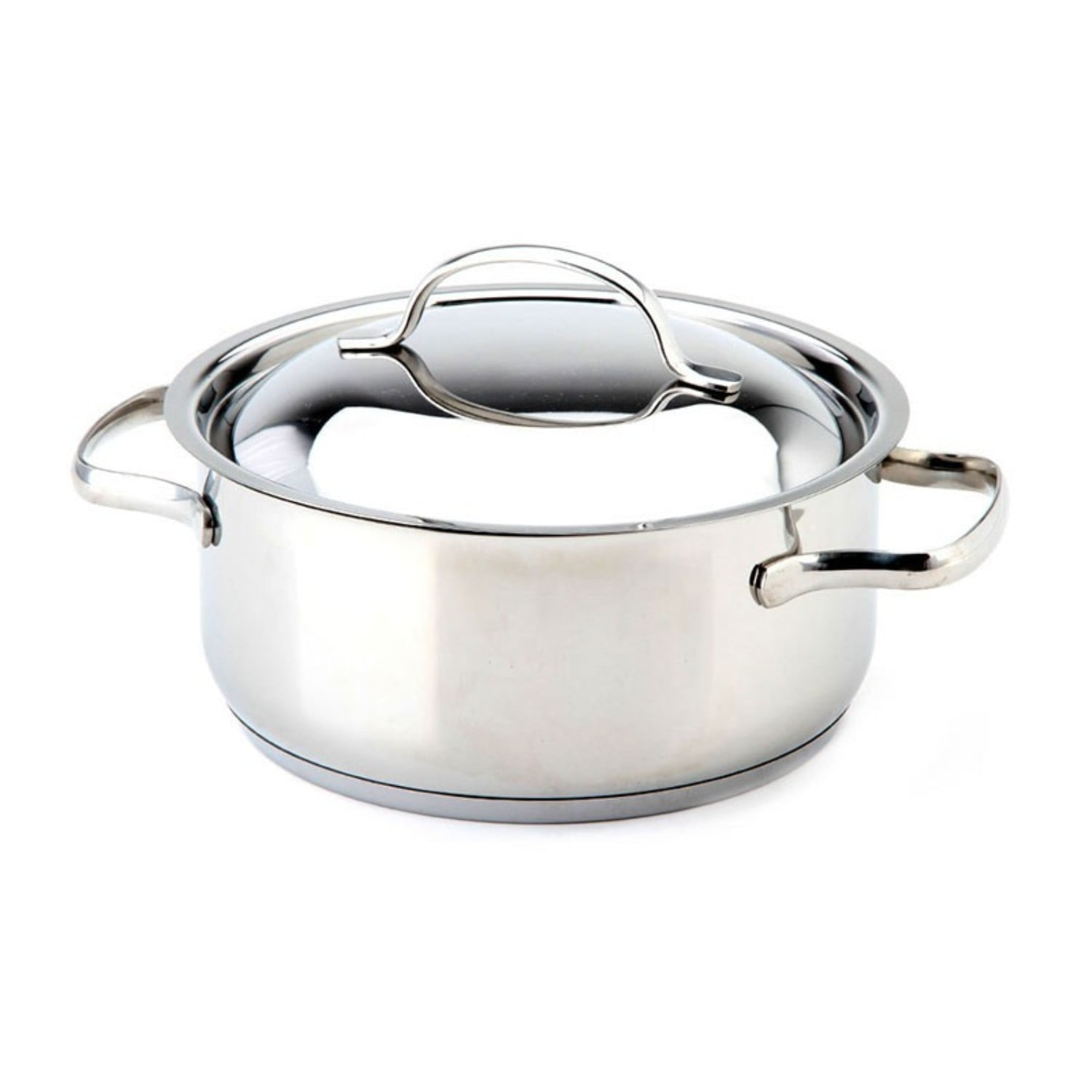 Cacerola Con Tapa 2,5lt Acero Inoxidable Basic Lacor