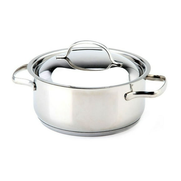 Cacerola con Tapa 2,5lt Acero Inoxidable Basic Lacor