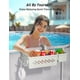 thumbnail image 3 of Cesta de almacenamiento para piscina POOLHACKER 2026, paquete de 2 con portavasos, 3 of 9