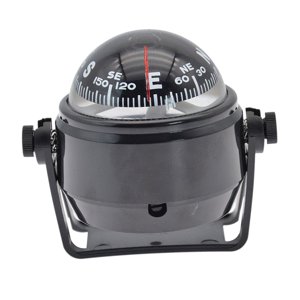 Ioensy - Marina Barco Coche Salpicadero Brújula Barco Navegación Dirección Guía Bola Negro