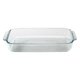 thumbnail image 4 of Fuente de vidrio para hornear Pyrex 233 de 3 cuartos con tapa, 4 of 4