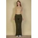 thumbnail image 5 of Pantalones Acampanados de Cintura Alta con Bolsillo Delantero, 5 of 5