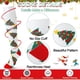 thumbnail image 3 of 6 Pairs Christmas Socks Coldeul Patterned Invierno Compression Socks Novelty Mujeres Christmas Stocking Fancy Suave Grueso Christmas Running Socks Knee High Holiday Socks para mujeres Hombres, 3 of 7