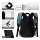 thumbnail image 5 of Lil Stompers-theme Backpack, Campus style schoolbag Bookbag with Adjustable Shoulder Straps And Large Zip Compartment, Unisex Travel Bags.42x30x15cm, 5 of 6
