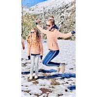 Anastaze - Parka Pluma Color Marron 12-14 Años