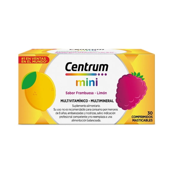 Multivitamínico mini 30 comprimidos, 30 Un