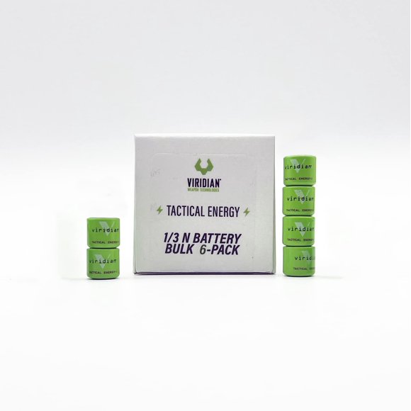 Batería Viridian CR 1/3N Tactical Energy Plus de 3 V (paquete de 6)