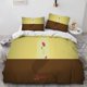 thumbnail image 1 of Princess and Beast Cartoon Duvet Cover Set 100% Microfiber Bedding Set Skin-Friendly 3 Piece Comforter Cover Set for a Comfortable Sleep, 1 of 5