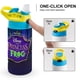 thumbnail image 4 of Tiana: La princesa y el sapo Botella de Agua con Tapa Pop Top de Un Toque, Acero Inoxidable, a Prueba de Fugas, para Deportes, Botella Infantil azul 12 oz, 4 of 6