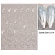 thumbnail image 3 of Bronzing Nail Stickers, Angel Wings Star Moon Necklace Nail Decals, Polished Sliver Golden Pattern Manicure Accessories, 3 of 3