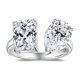 thumbnail image 2 of Anillos de Compromiso de Moissanita de Oro de 18K de 6cttw para Mujer Color D VVS1 Anillos de Moissanita Joyería Anillos de Diamante para Mujer de Plata Esterlina S925 con Certificado, 2 of 9