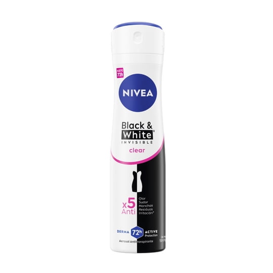 Desodorante Aerosol Nivea Invisible Black And White Mujer