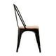 thumbnail image 3 of Pack 6 Sillas De Metal Tolix Asiento Madera, 3 of 6