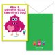 thumbnail image 3 of Paper Frenzy - Pack de 25 tarjetas de San Valentín con tema de monstruos y sobres, 3 of 7