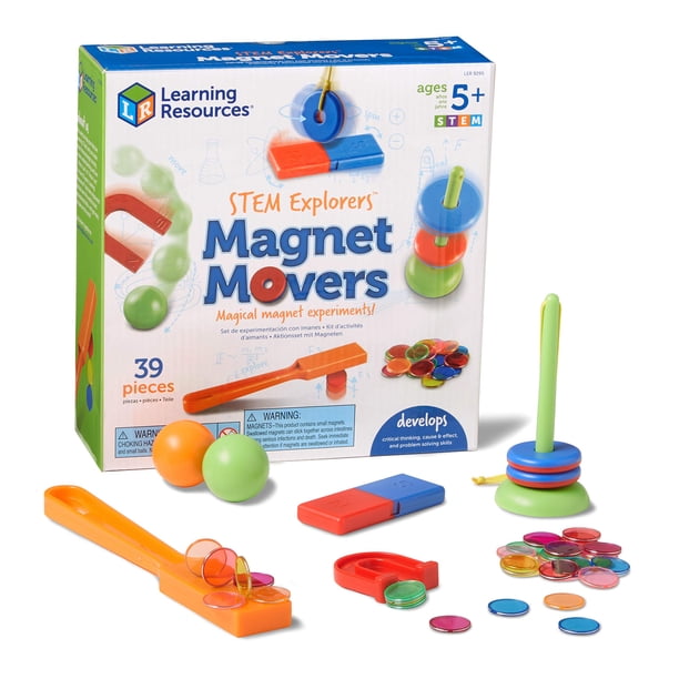 Motores magnéticos Toy Learning Resources STEM Explorers, 39 piezas