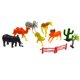 thumbnail image 3 of 6pcs Plástico Animales Salvajes Modelo De Juguete Ni?os Juguetes Educativos Regalos, 3 of 5