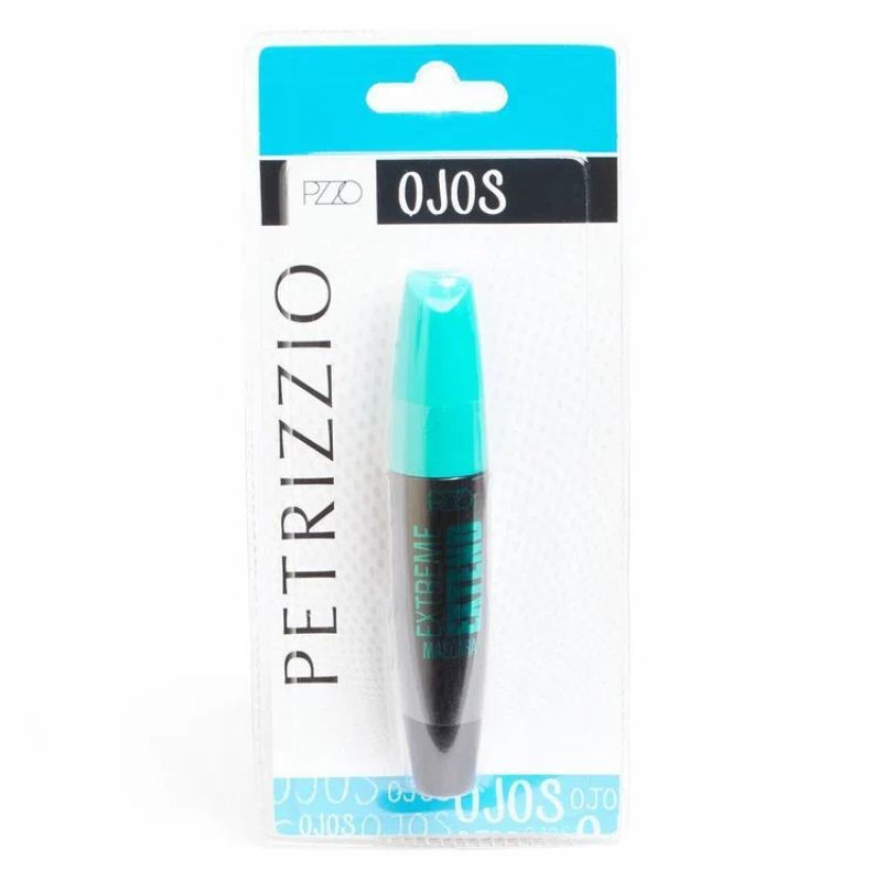 Máscara De Pestañas Petrizzio Extreme Extended Negro 12 ml Pzzo Make Up