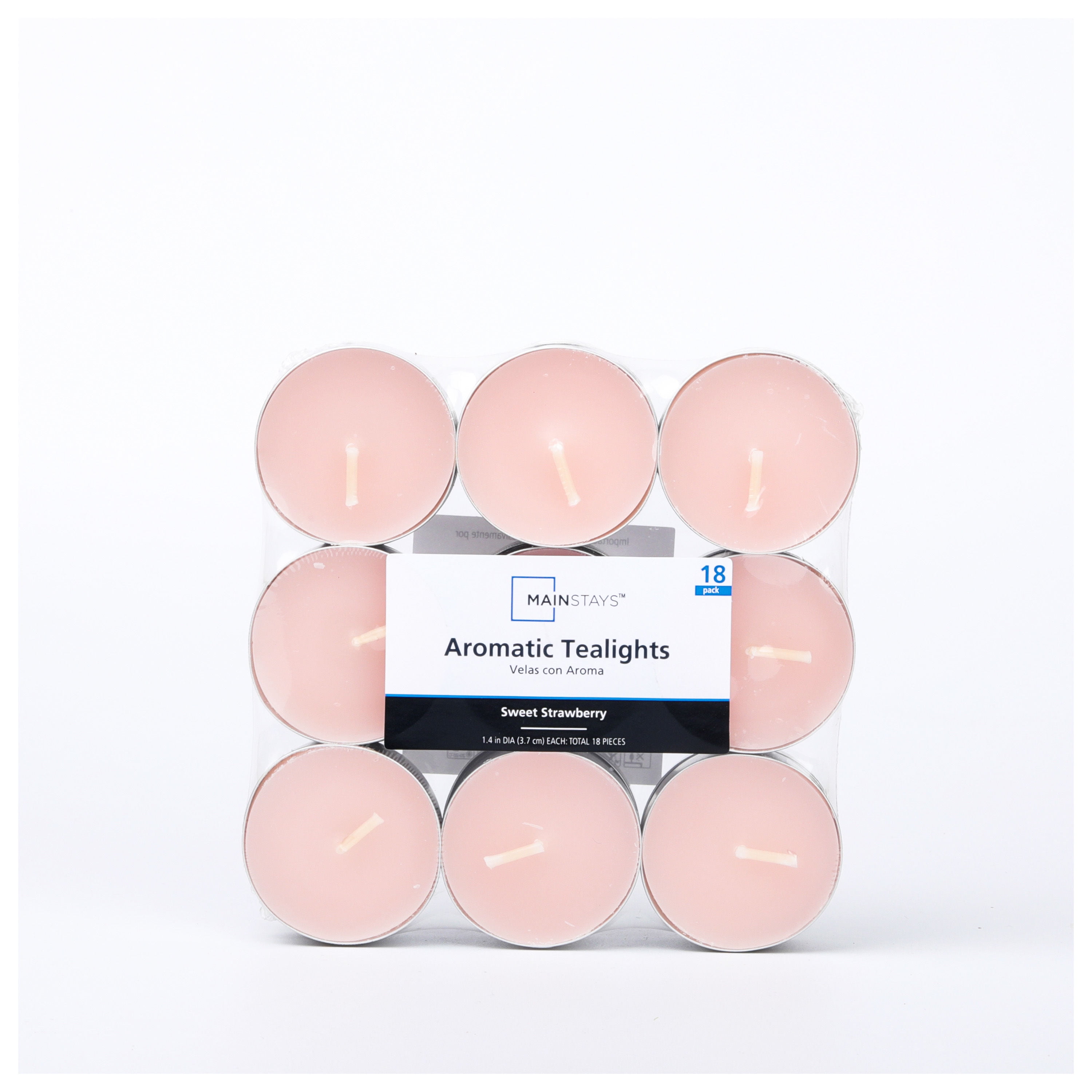 Vela Color Aroma 18 Unidades 1 Un Mainstays
