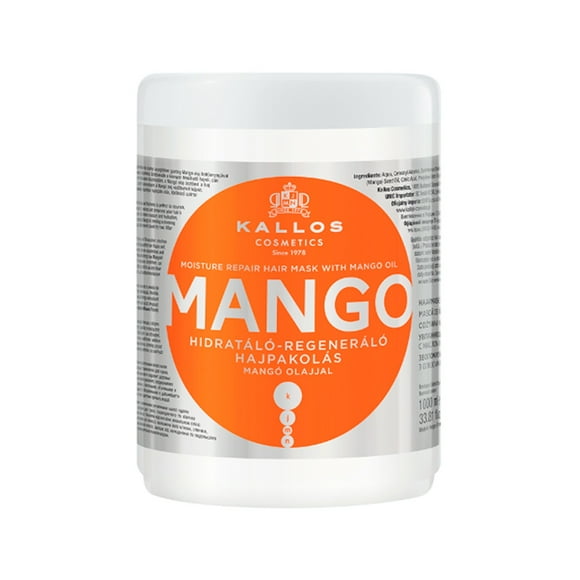 - Máscara Aceite De Mango Cabellos Dañados 1000ml