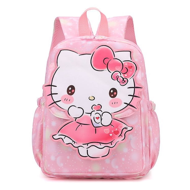 Hello Kitty Cute Backpack Cartoon Kids Anime kuromi 3D Back Pack Waterproof School Bag Students Bag for Girl Boys