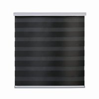 Cortina Roller Duo Zebra Día Y Noche Cenefa Pvc 80X200 Guiza