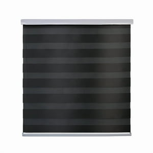 Cortina Roller Duo Zebra Día Y Noche Cenefa Pvc 80X200 Guiza